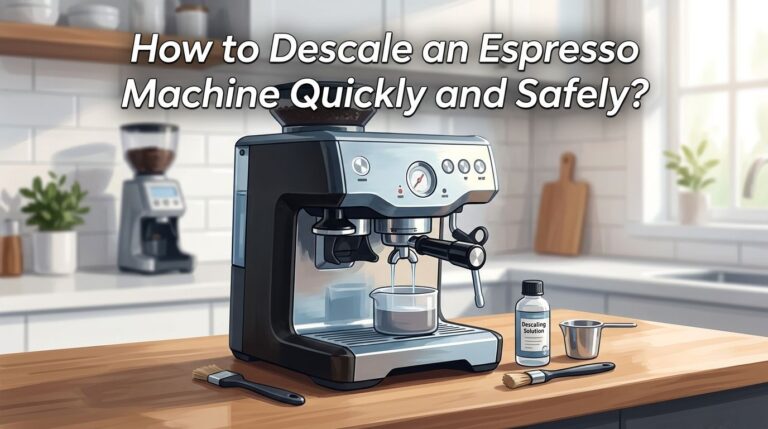 How to Descale an Espresso Machine Quickly and Safely?