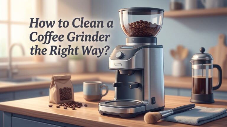 How to Clean a Coffee Grinder the Right Way?