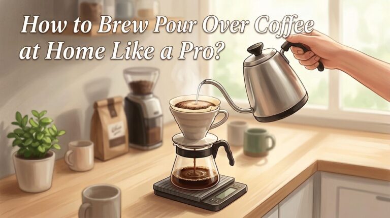 How to Brew Pour Over Coffee at Home Like a Pro?