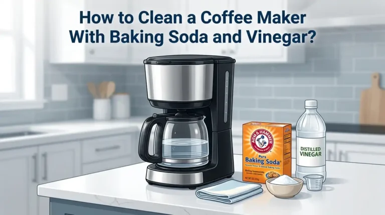 How to Clean a Coffee Maker With Baking Soda and Vinegar?