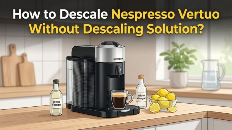 How to Descale Nespresso Vertuo Without Descaling Solution?