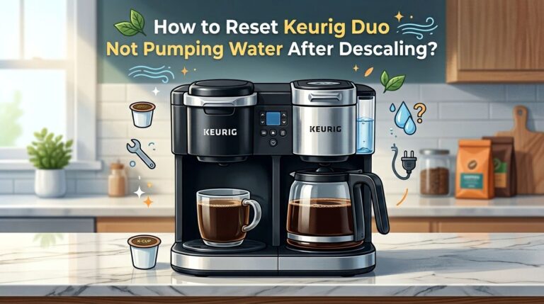 How to Reset Keurig Duo Not Pumping Water After Descaling?