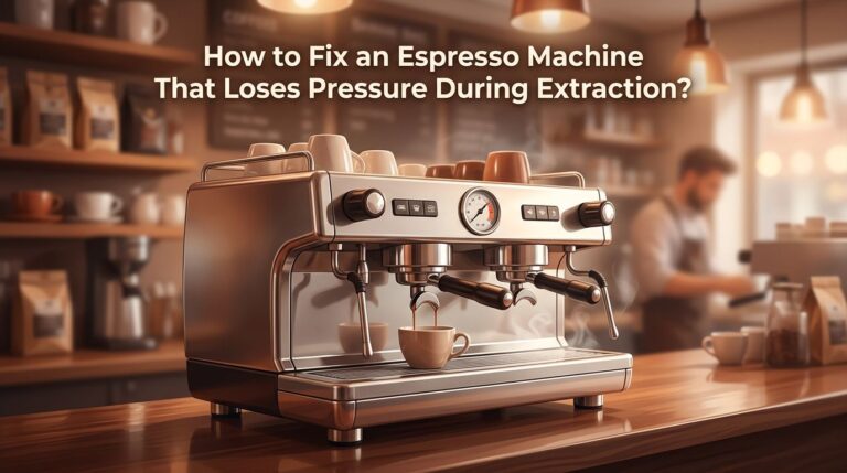How to Fix an Espresso Machine That Loses Pressure During Extraction?