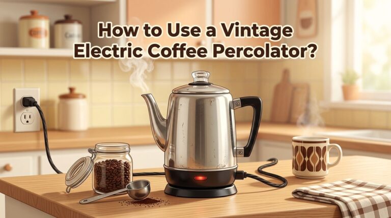 How to Use a Vintage Electric Coffee Percolator?