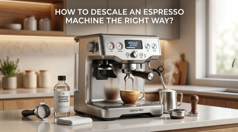 How to Descale an Espresso Machine the Right Way?