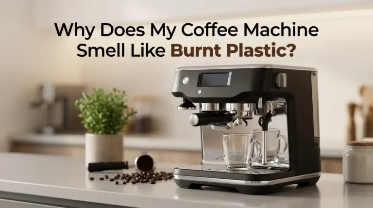 Why Does My Coffee Machine Smell Like Burnt Plastic?
