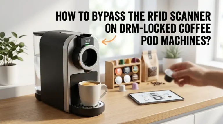 How to Bypass the RFID Scanner on DRM-Locked Coffee Pod Machines?
