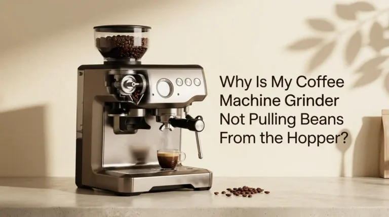 Why Is My Coffee Machine Grinder Not Pulling Beans From the Hopper?