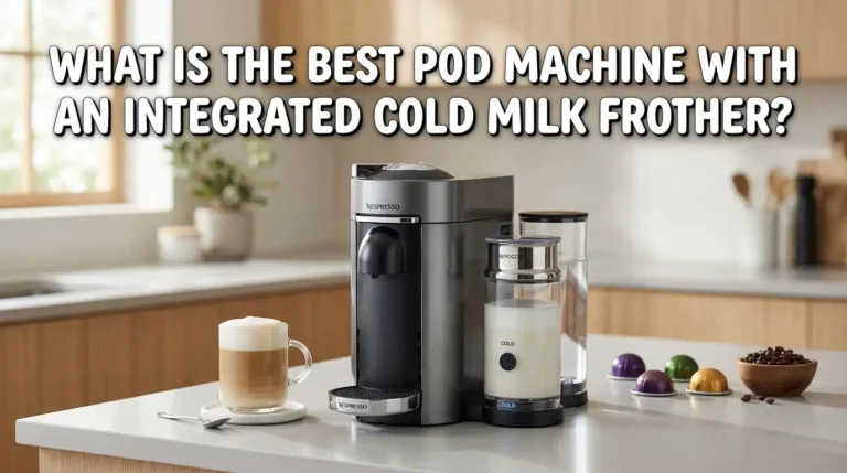 What Is the Best Pod Machine With an Integrated Cold Milk Frother?