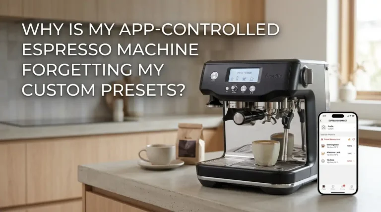 Why Is My App-Controlled Espresso Machine Forgetting My Custom Presets?