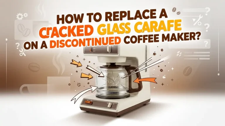 How to Replace a Cracked Glass Carafe on a Discontinued Coffee Maker?