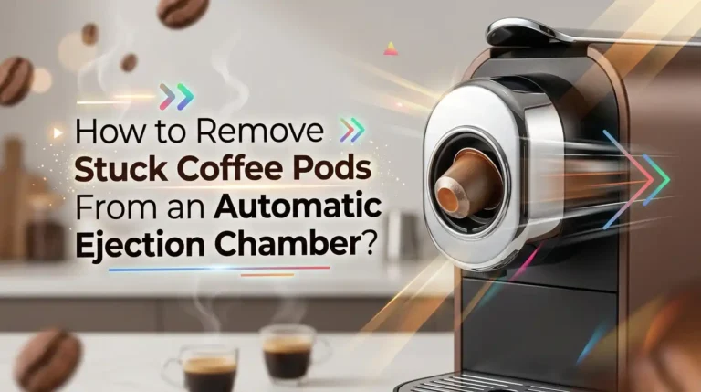 How to Remove Stuck Coffee Pods From an Automatic Ejection Chamber?