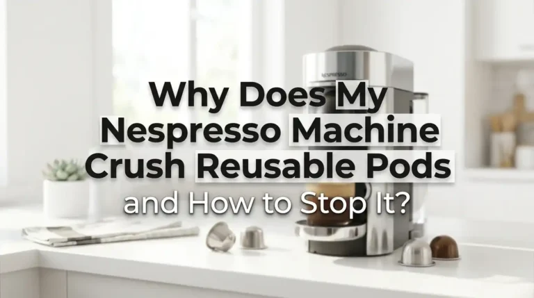 Why Does My Nespresso Machine Crush Reusable Pods and How to Stop It?
