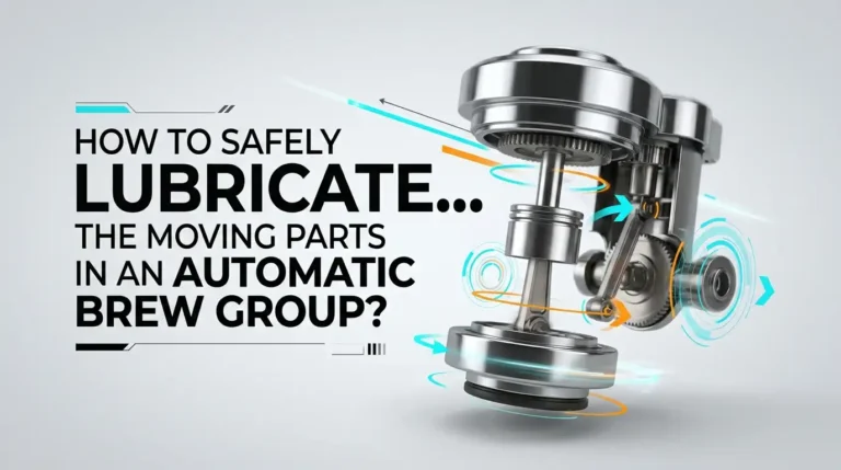 How to Safely Lubricate the Moving Parts in an Automatic Brew Group?