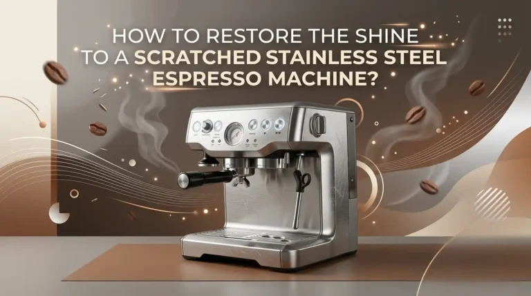 How to Restore the Shine to a Scratched Stainless Steel Espresso Machine?