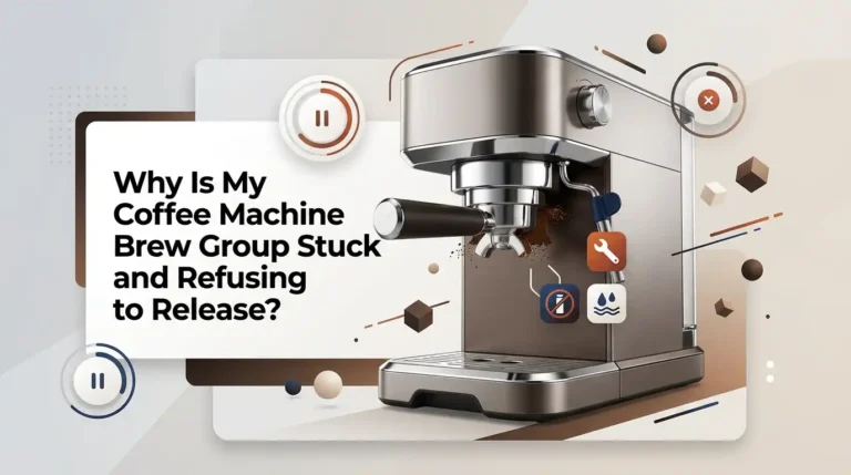 Why Is My Coffee Machine Brew Group Stuck and Refusing to Release?