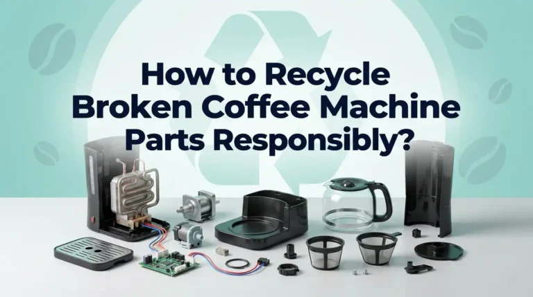 How to Recycle Broken Coffee Machine Parts Responsibly?