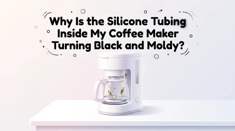 Why Is the Silicone Tubing Inside My Coffee Maker Turning Black and Moldy?