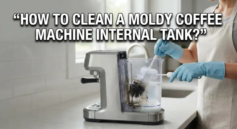 How To Clean A Moldy Coffee Machine Internal Tank?