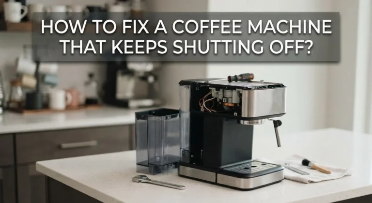 How To Fix A Coffee Machine That Keeps Shutting Off?
