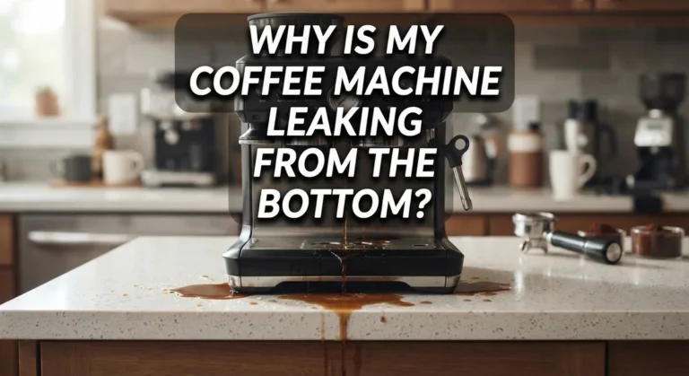Why Is My Coffee Machine Leaking From The Bottom?
