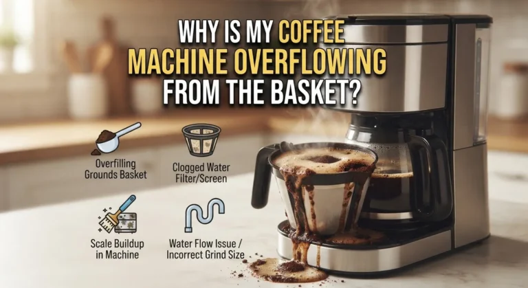 Why Is My Coffee Machine Overflowing From The Basket?