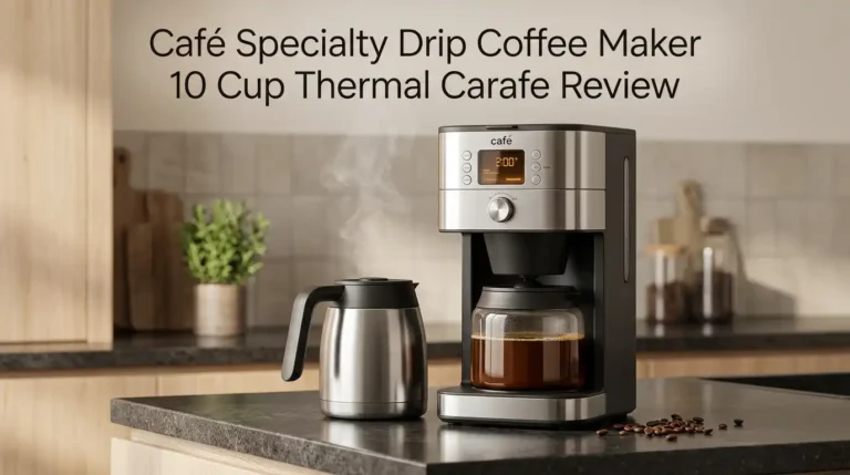 Café Specialty Drip Coffee Maker 10 Cup Thermal Carafe Review 2026
