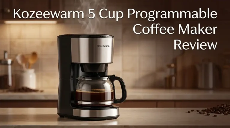 Kozeewarm 5 Cup Programmable Coffee Maker Review 2026