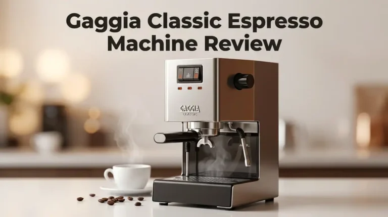 Gaggia Classic Espresso Machine Review 2026: Still Worth It?