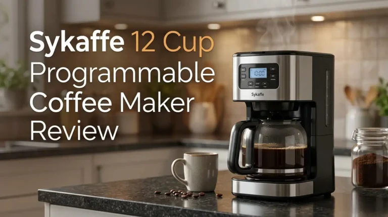 Sykaffe 12 Cup Programmable Coffee Maker Review 2026
