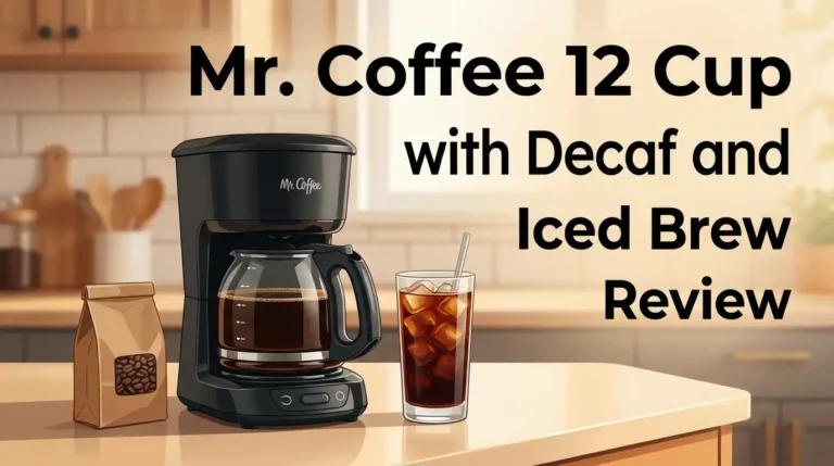 Mr. Coffee 12 Cup with Decaf and Iced Brew Review 2026: Worth Buying?