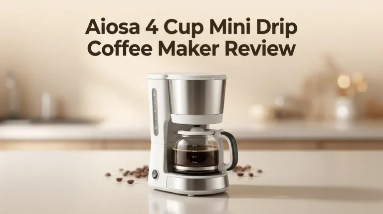 Aiosa 4 Cup Mini Drip Coffee Maker Review 2026: Worth Buying?
