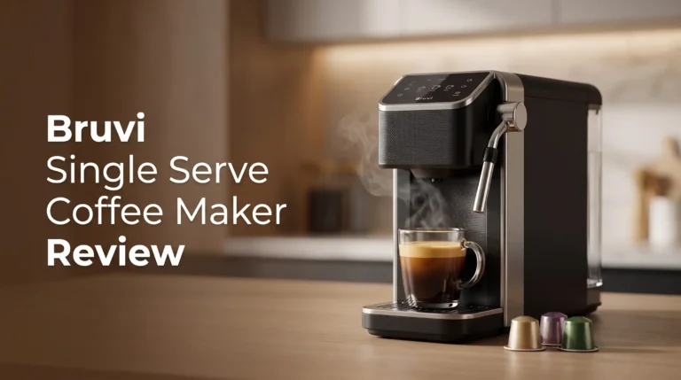 Bruvi Single Serve Coffee Maker Review 2026: Worth It?