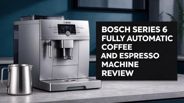 Bosch Series 6 Fully Automatic Coffee and Espresso Machine Review